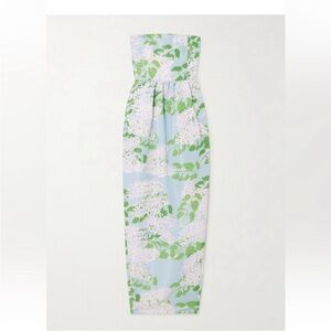 BERNADETTE Lena Strapless Taffeta Gown